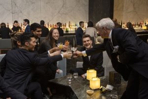 The Champagne Bar at Trump Tower Vancouver