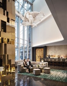 The Champagne Bar at Trump Tower Vancouver